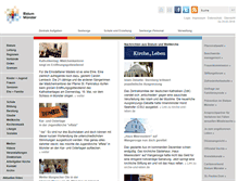 Tablet Screenshot of bistum-muenster.de