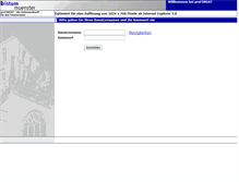 Tablet Screenshot of profindat.bistum-muenster.de